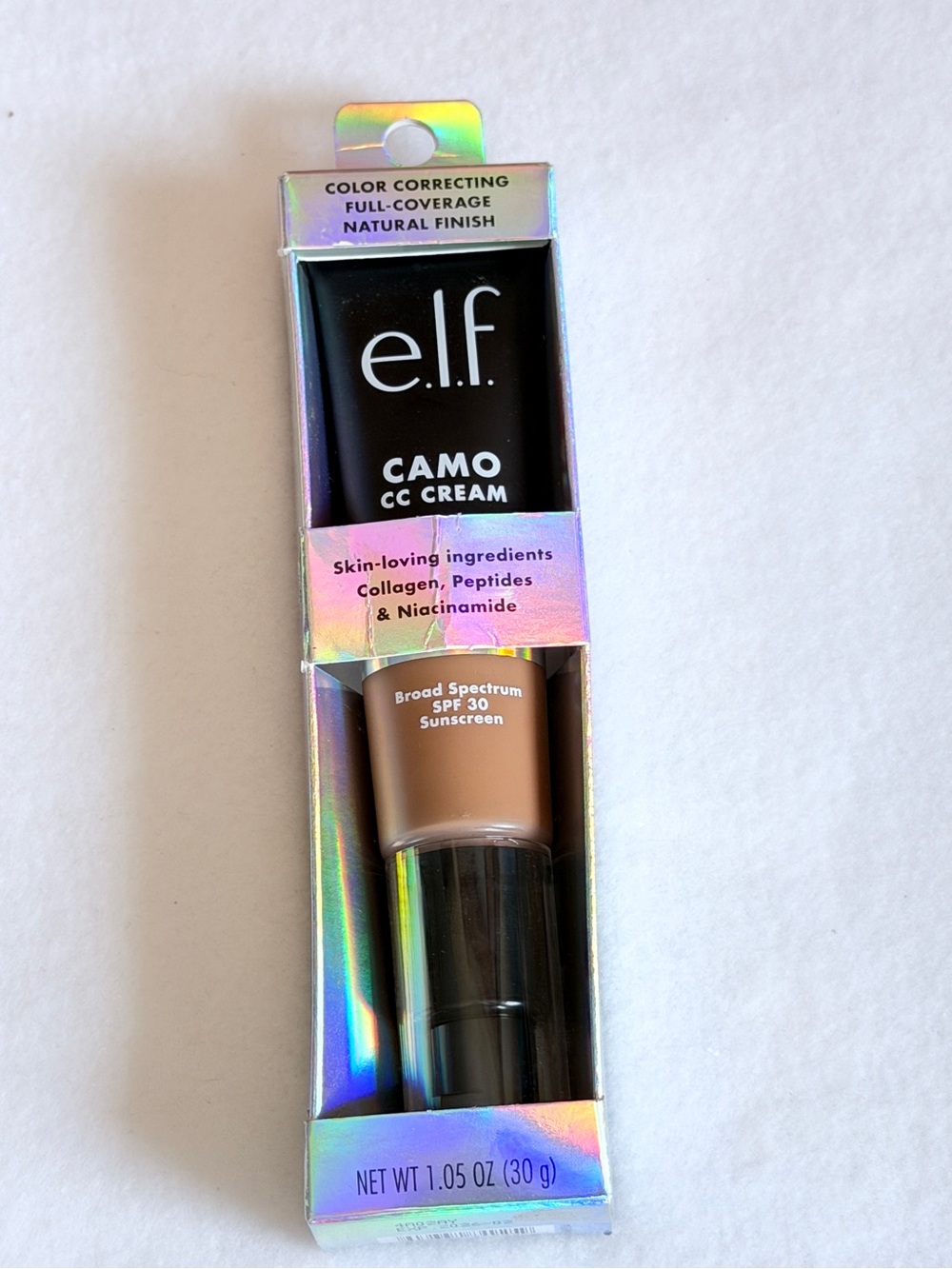 e.l.f. Camo CC Cream SPF 30 Foundation Deep 540 N Full Coverage NEW